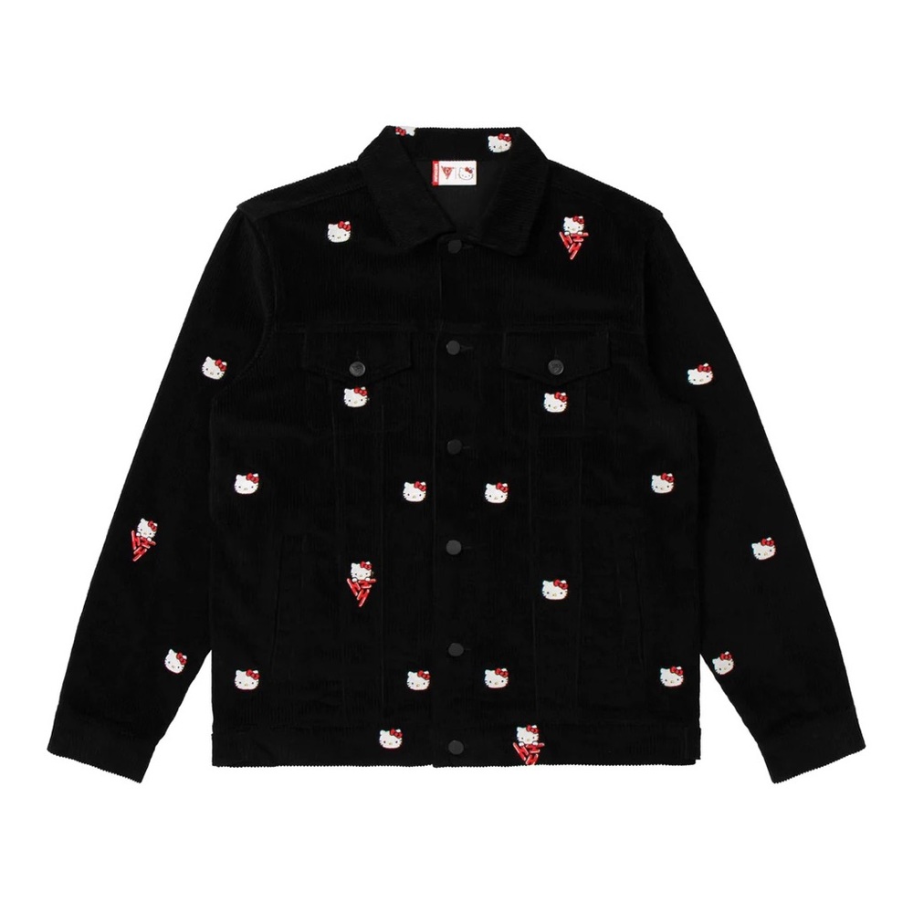 Hello Kitty Black Corduroy Jacket